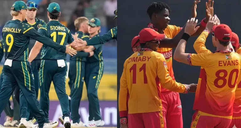AUS vs ZIM: ऑस्ट्रेलिया ने टॉस जीता, जिम्बाब्वे कर रहा है बल्लेबाजी