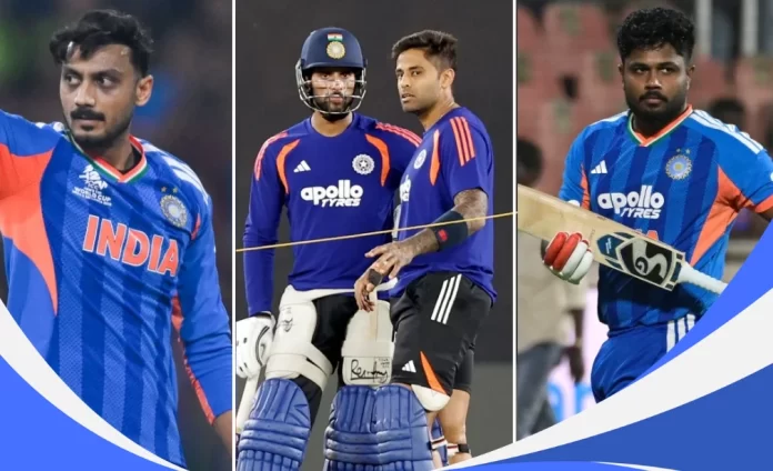 Axar Patel, Tilak and Surya, Sanju Samson
