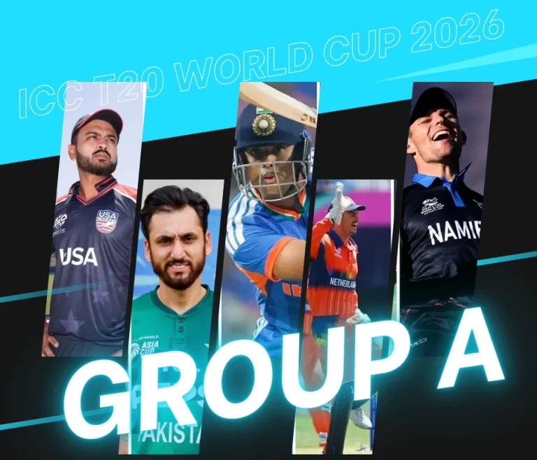 टी20 विश्व कप ग्रुप ए: भारत, पाकिस्तान, अमेरिका, नीदरलैंड्स और नामीबिया का पूरा शेड्यूल और वेन्यू