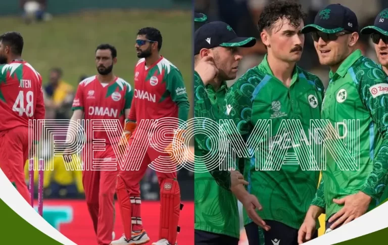 IRE vs OMAN : आयरलैंड ने ओमान को 96 रनों से हराकर दर्ज की बड़ी जीत