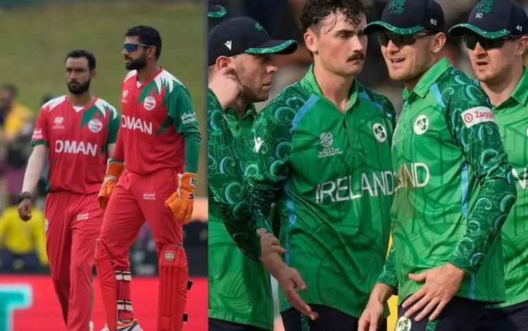 IRE vs OMAN : टकर का दमदार प्रदर्शन, शतक अधूरा; ओमान के सामने 236 रन की चुनौती