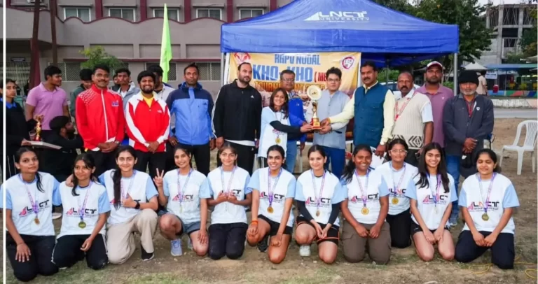 आरजीपीवी नोडल खो-खो प्रतियोगिता: महिला वर्ग में एलएनसीटी, पुरुष वर्ग में ओरियंटल विजेता