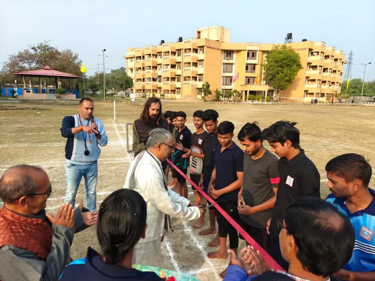 केंद्रीय संस्कृत विश्वविद्यालय भोपाल परिसर में पहली बालक वर्ग खो-खो प्रतियोगिता का समापन