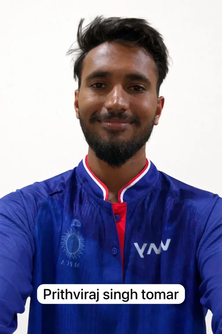 भोपाल संभाग की सीनियर बॉयज क्रिकेट टीम घोषित, पृथ्वीराज सिंह तोमर कप्तान