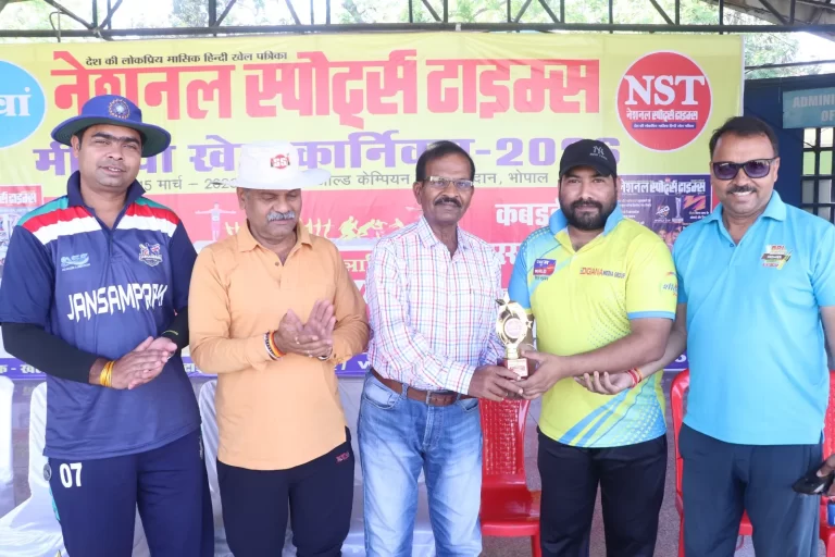 अजय यादव की तूफानी पारी से डिजियाना-11 ने जनसंपर्क को 10 विकेट से हराया