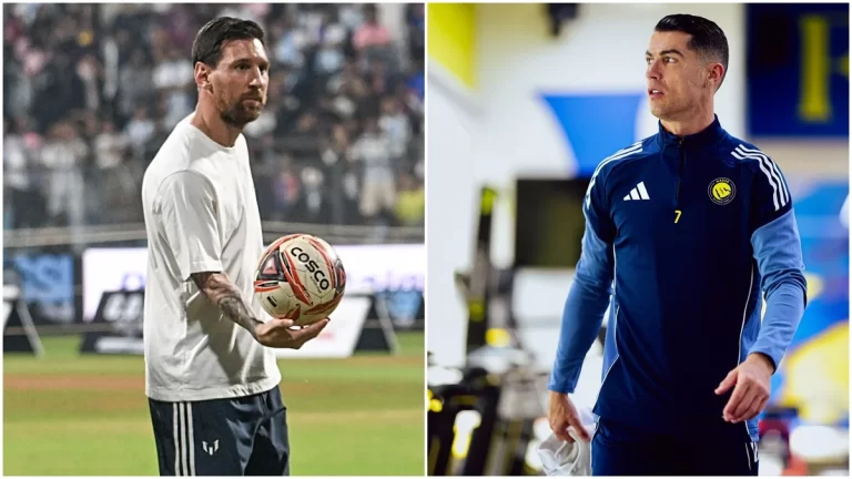 “लियोनेल मेसी ने ‘900 क्लब’ में किया प्रवेश, फुटबॉल जगत ने दी सलाम; रोनाल्डो से मुकाबला बना और भी दिलचस्प”