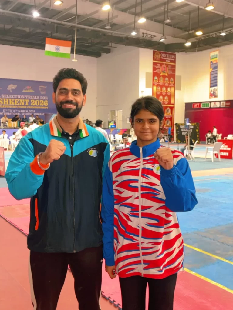 जूनियर वर्ल्ड ताइक्वांडो चैंपियनशिप के लिए अस्मी भारती भारतीय टीम में चयनित