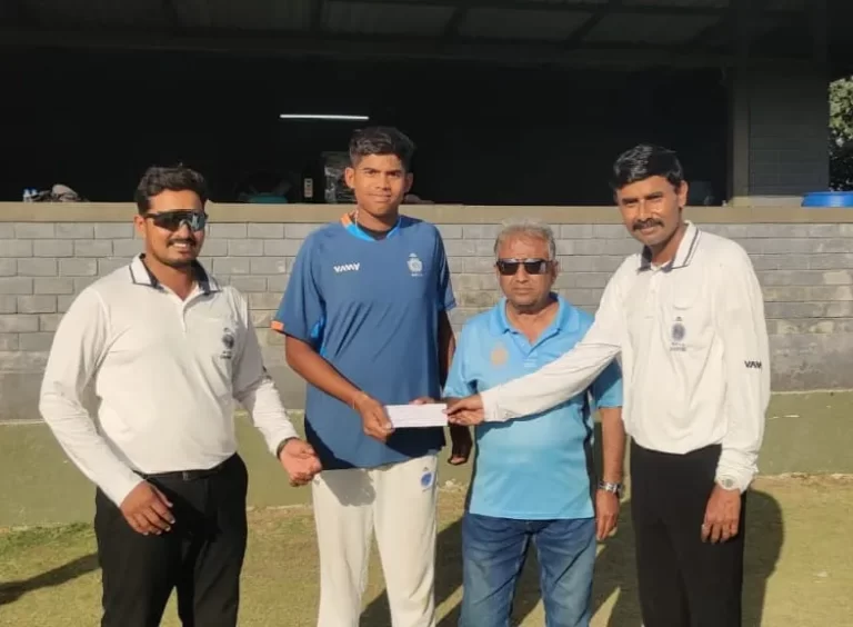 एस.एम. खान ट्रॉफी U-18 में भोपाल डिवीजन की जीत, जबलपुर को 38 रन से हराया