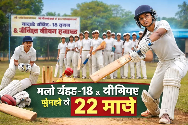 भोपाल संभाग क्रिकेट संघ की गर्ल्स अंडर-18 और सीनियर महिला टीम के ट्रायल 22 मार्च को