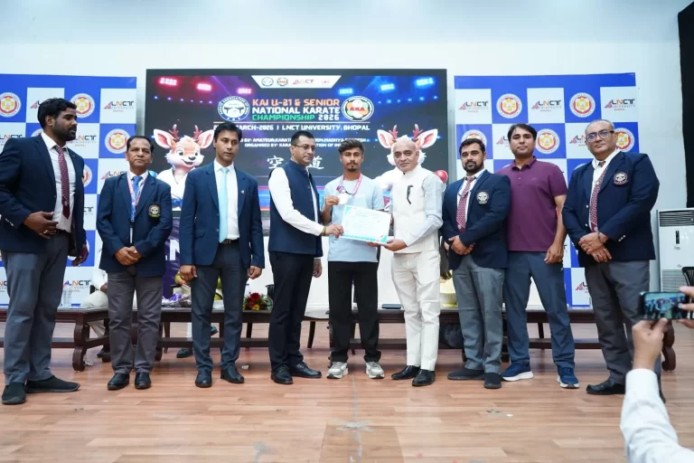 KAI सीनियर नेशनल कराते चैंपियनशिप 2026 का शानदार समापन, भोपाल में खिलाड़ियों ने दिखाया दम
