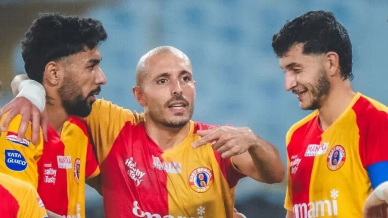 एजेज्जारी के दो गोल से ईस्ट बंगाल की शानदार जीत, टॉप पर नजर बरकरार