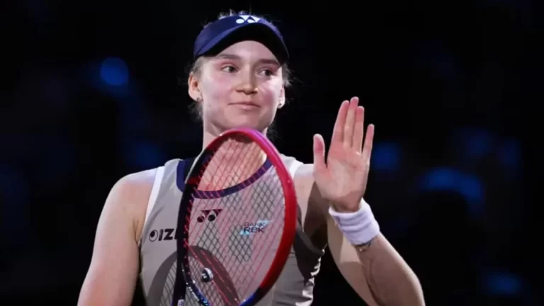 Stuttgart Open: पोर्श टेनिस ग्रैंड प्री में एलेना रिबाकिना की जीत, फाइनल में मुचोवा को हराया