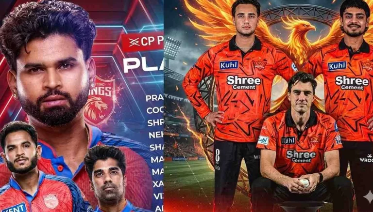 IPL 2026 : पंजाब किंग्स बनाम सनराइजर्स हैदराबाद, टीम स्क्वाड, संभावित प्लेइंग 11, मौसम अपडेट, लाइव स्ट्रीमिंग और प्रसारण विवरण
