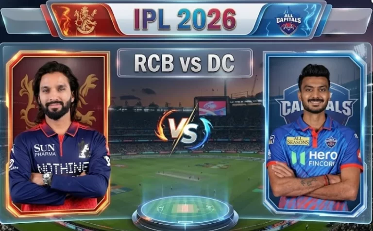 RCB vs DC : दिल्ली कैपिटल्स ने जीता टॉस, बेंगलुरु करेगी पहले बल्लेबाजी