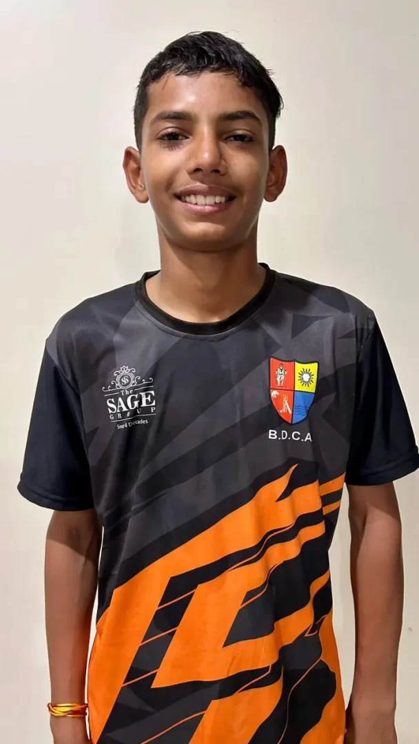 भोपाल के शिवांशु मिश्रा का रेस्ट ऑफ एमपी अंडर-13 टीम में चयन