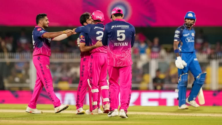 RR vs MI: राजस्थान रॉयल्स की जीत की हैट्रिक, मुंबई इंडियंस को 27 रनों से हराया