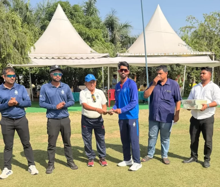 अंडर-22 इंटर डिवीजनल टूर्नामेंट में भोपाल डिवीजन की बड़ी जीत, चंबल को 137 रन से हराया