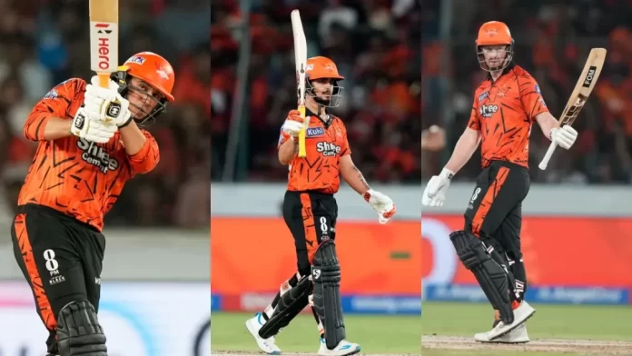 Abhishek Sharma, Ishan Kishan, and Heinrich Klaasen 1