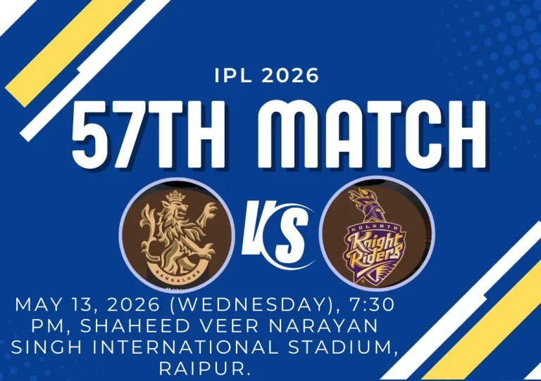 IPL 2026: RCB vs KKR मुकाबला—पिच रिपोर्ट, संभावित प्लेइंग 11 और लाइव स्ट्रीमिंग डिटेल्स