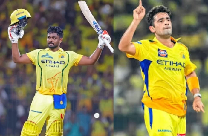 Sanju Samson and Anshul Kamboj