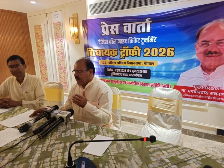 विधायक ट्रॉफी टेनिस बॉल नाईट क्रिकेट टूर्नामेंट नेहरू नगर पुलिस खेल मैदान पर 1 जून से, 32 टीमें भाग लेंगी