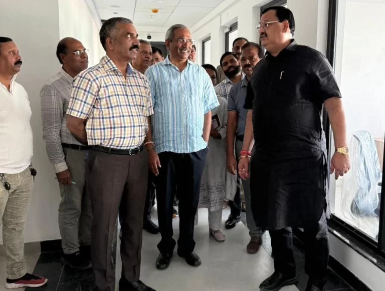 विश्वस्तरीय हॉकी सुविधाओं एवं अंतरराष्ट्रीय स्पोर्ट्स कॉम्प्लेक्स का हॉकी इंडिया प्रतिनिधिमंडल ने किया अवलोकन