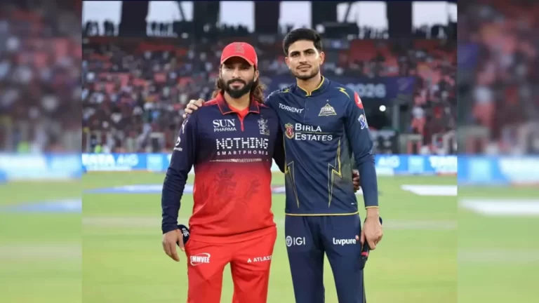 RCB vs GT : क्वालिफायर-1 से पहले आरसीबी की मुश्किलें बढ़ीं, बारिश और प्लेइंग-11 पर संशय देखें मौसम, पिच और लाइव स्ट्रीमिंग की पूरी जानकारी