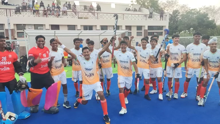 भारत की शानदार वापसी, ऑस्ट्रेलिया को 6-3 से हराकर अंडर-18 हॉकी सीरीज बराबर की