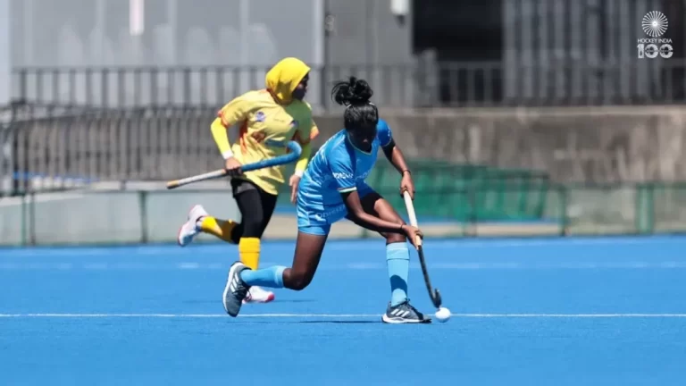 नौशीन नाज़ के दो गोल से भारत की विजयी शुरुआत, मलेशिया को 2-1 से हराया