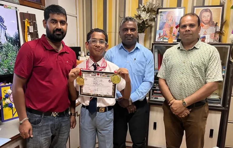 भोपाल के कुशाग्र भट्ट ने अंतरराष्ट्रीय वर्ल्ड कप कराते चैंपियनशिप में जीते दो स्वर्ण पदक