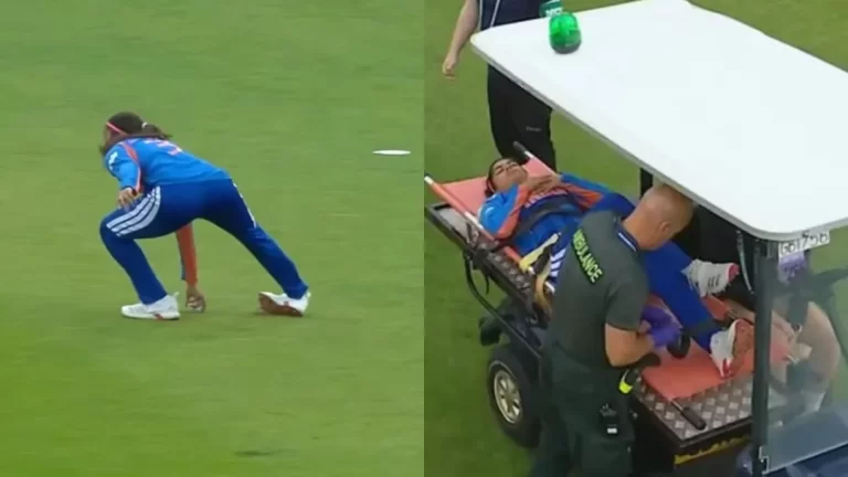 भारतीय टीम की बढ़ी चिंता, मैच के दौरान चोटिल हुईं श्रेयंका पाटिल