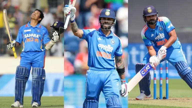 वनडे चेज में हार के मैचों में किसने बनाए सबसे ज्यादा रन? सचिन और रोहित टॉप पर