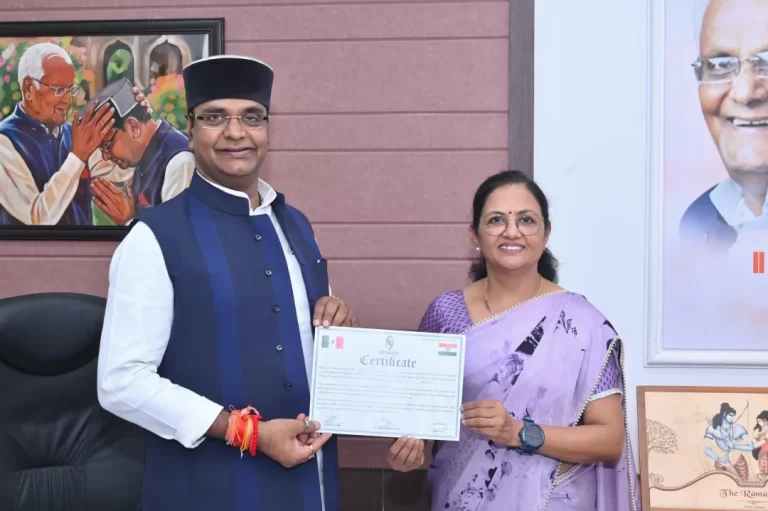 मंत्री विश्वास सारंग ने पर्वतारोही ज्योति रात्रे को ऐतिहासिक उपलब्धि पर दी शुभकामनाएं