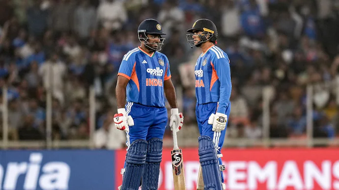 sanju samson--abhishek sharma