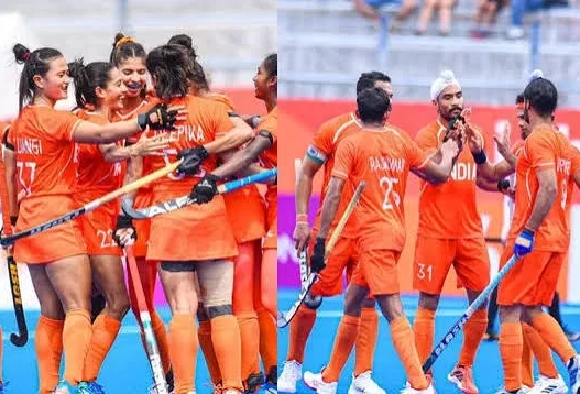 Asian Games 2026 Indian Men's and Women's Hockey Teams