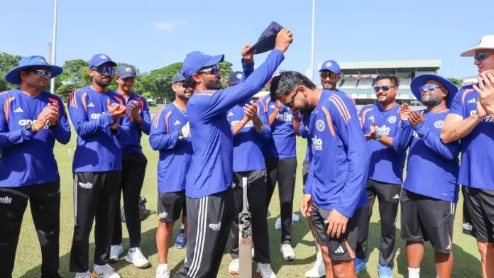 IND-vs-SL-2nd-Test-Sarnsh-Jain-debut