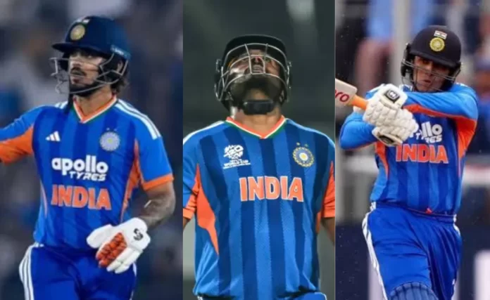 Ishan Kishan, Sanju Samson, and Abhishek Sharma