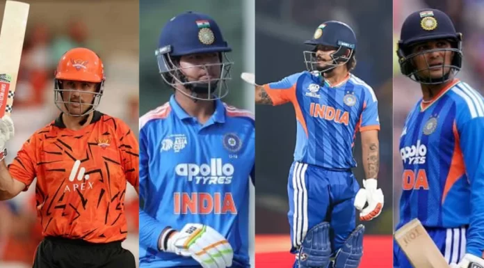 Mitchell Marsh, Vaibhav Suryavanshi, Ishan Kishan, and Abhishek Sharma