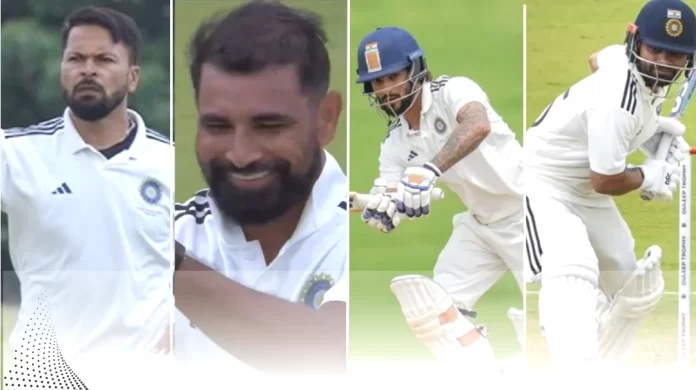 Mukesh Kumar, Mohammed Shami, Rajat Patidar, and Rinku Singh