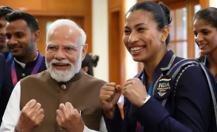 Narendra Modi, Lovlina Borgohain