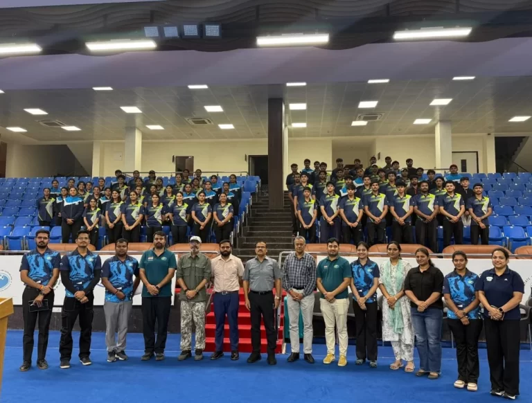 खेल संचालक चंचल शेखर ने राज्य शूटिंग अकादमी और नाथूबड़खेड़ा अंतर्राष्ट्रीय स्पोर्ट्स कॉम्प्लेक्स का किया निरीक्षण