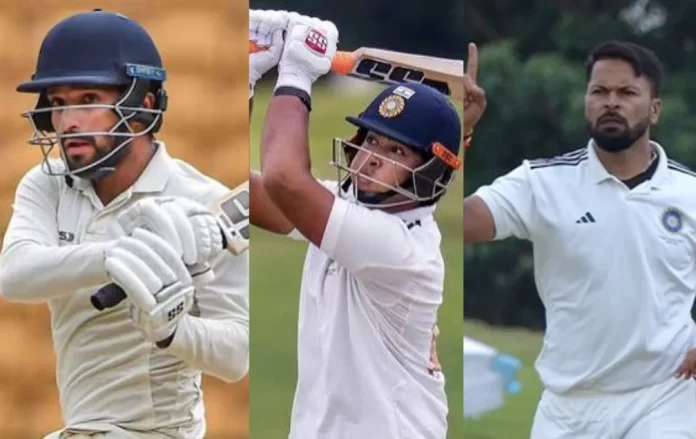 Rajat Patidar, Vaibhav Suryavanshi, Mukesh Kumar