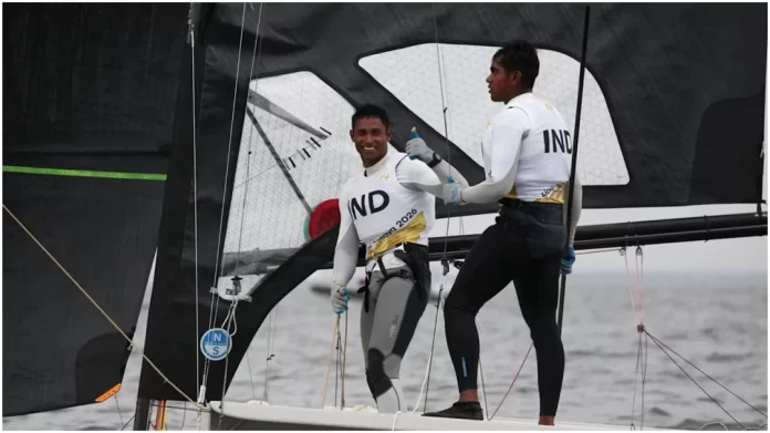 Silver won in sailing