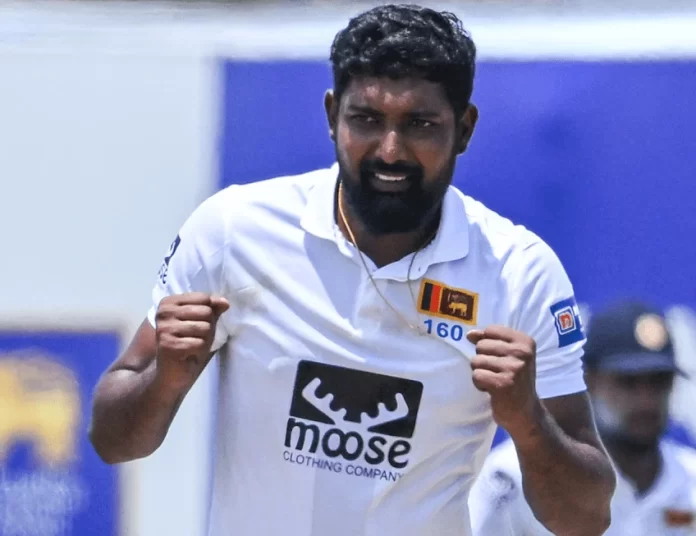 Sri Lankan spinner Prabath Jayasuriya