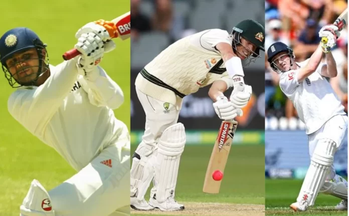 Virender Sehwag, David Warner, and Harry Brook