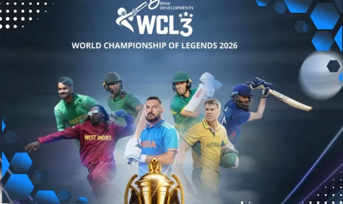 WCL 2026 Points table
