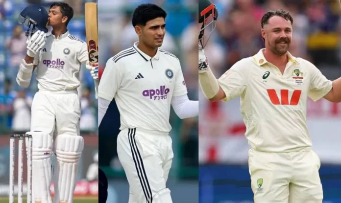 Yashasvi Jaiswal, Shubman Gill, and Travis Head